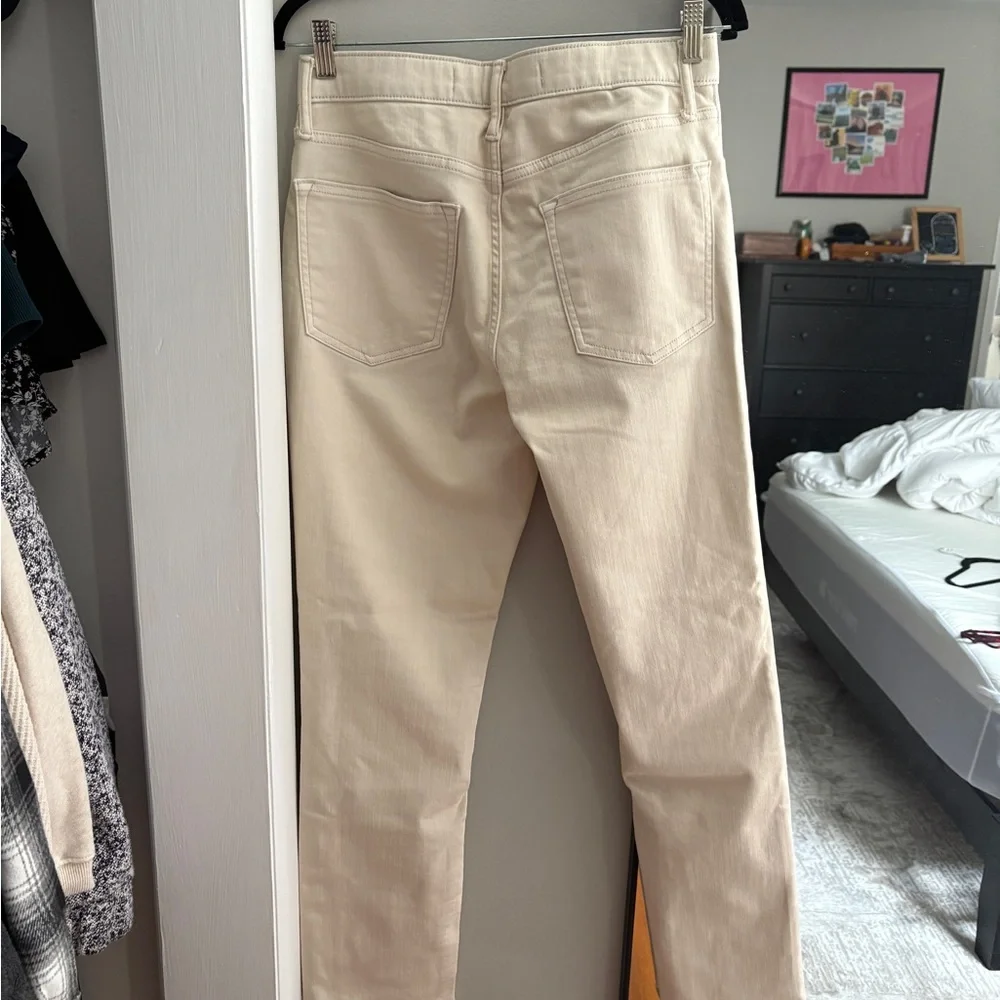 NWT Old Navy Men’s Light Beige Denim Pants - Picture 5 of 6
